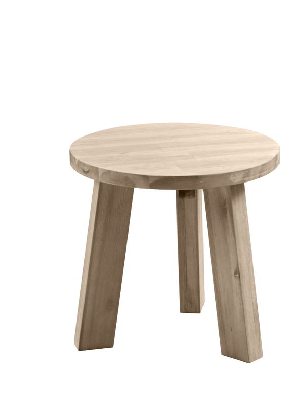 Bijzettafel Salzburg 40 smoke white brushed
