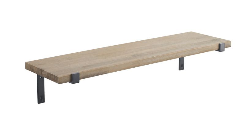 Wandplank Bassano 90 cm rough warm grey