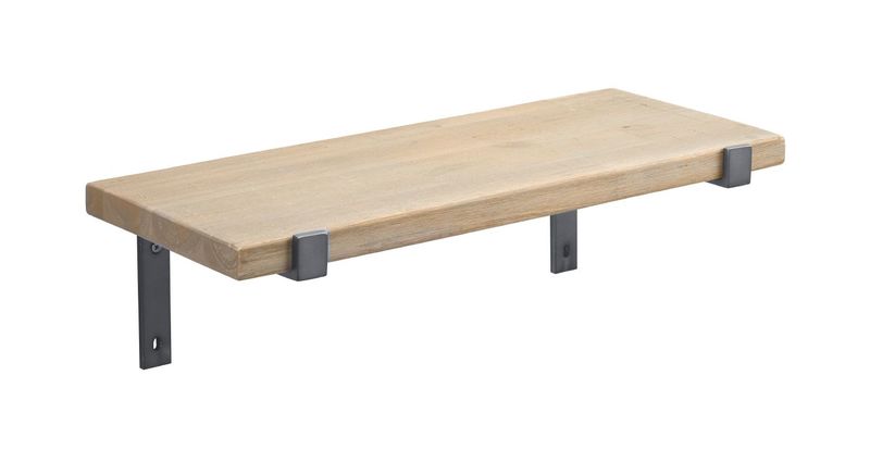 Wandplank Bassano 18 x 60 x 25 light grey