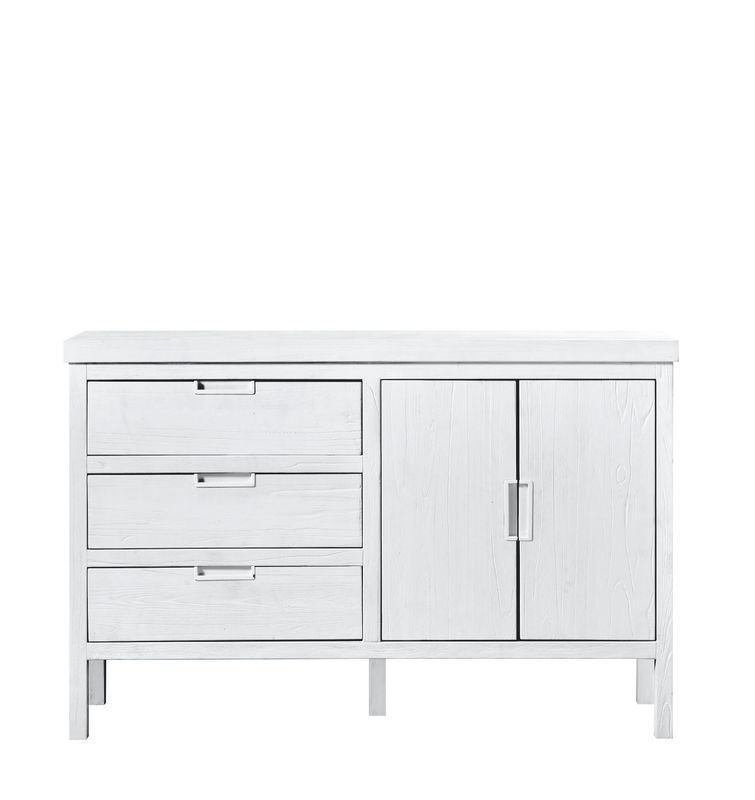 Dressoir Stretto white 138 x 90 wit
