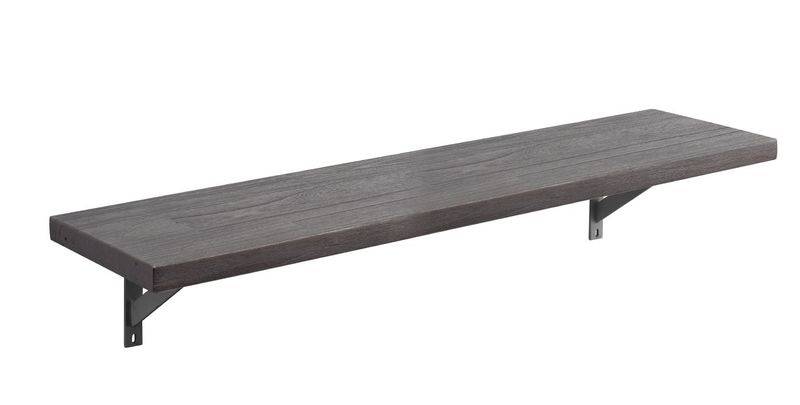 Wandplank Stretto 18 x 100 x 24 black