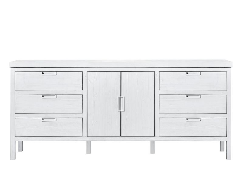 Dressoir Stretto white 204 x 90 wit