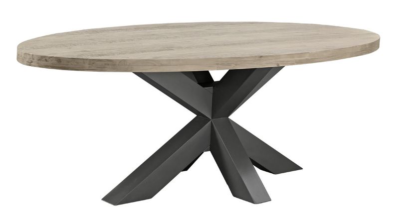 Eettafel Robusto 200 x 100 vintage grey