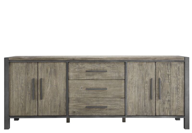 Dressoir Morandi 200 x 78 eiken grey