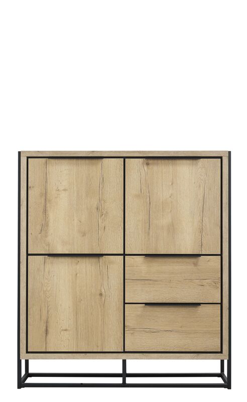 Opbergkast Cornedo B124 natur decor