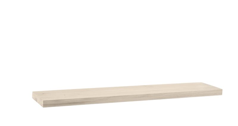 Muurplank Aleno schelp eiken, 112x22x4 cm