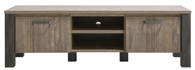TV-meubel Bellona 52 x 167 donkerbruin