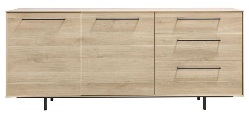 Dressoir Ricco fresh oak melamine, 182x45x78 cm