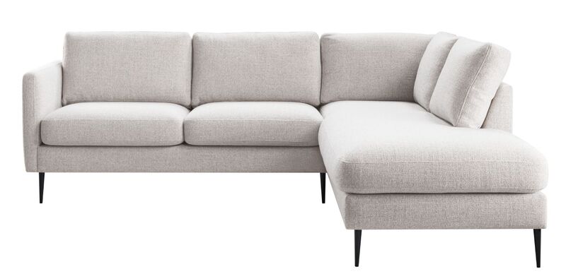 Showroommodel Hoekbank Duccio HR-schuim zitting ecru