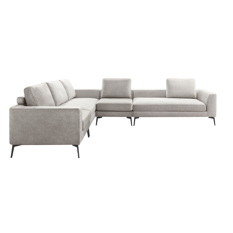 Elementenbank Ruolo duostoffering Light Grey