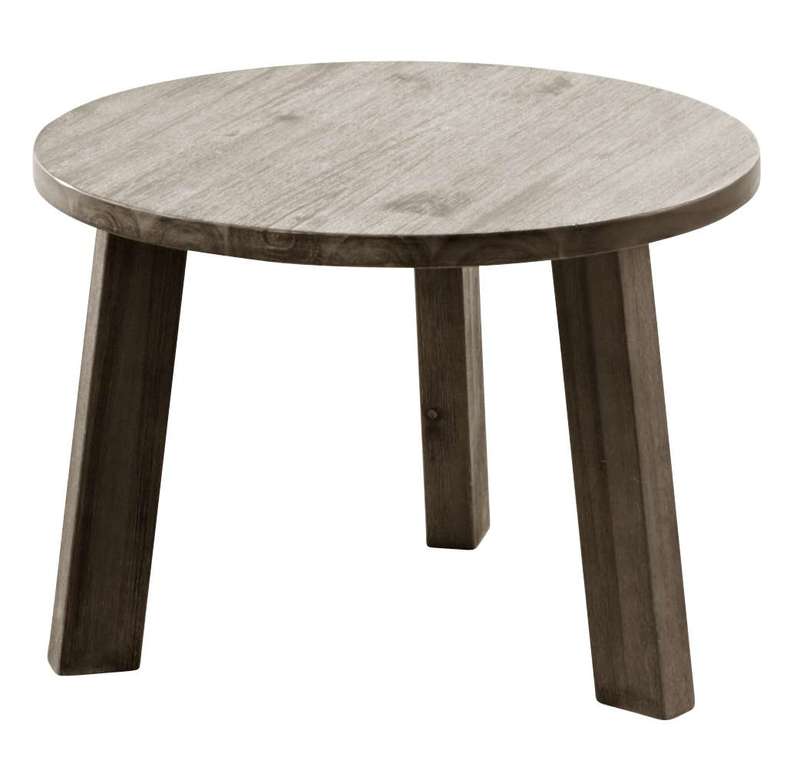Bijzettafel Bassano 60 rough warm grey