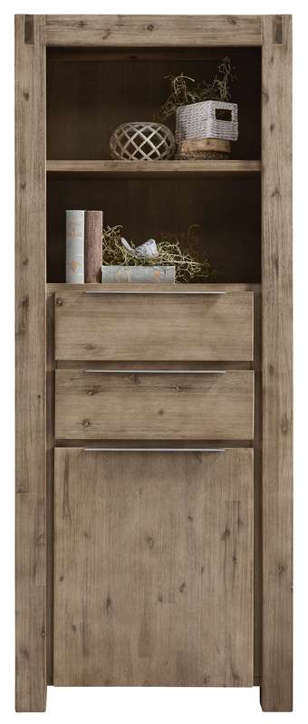 Boekenkast Salzburg 200 x 80 grey wash