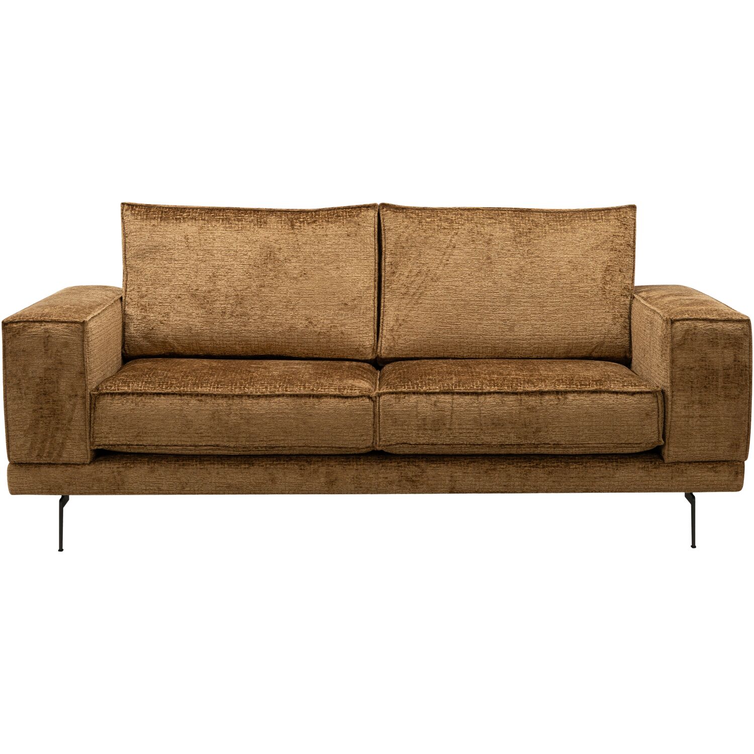 2,5 zitsbank Andelo polyether en HR schuim met visco schuim brandy