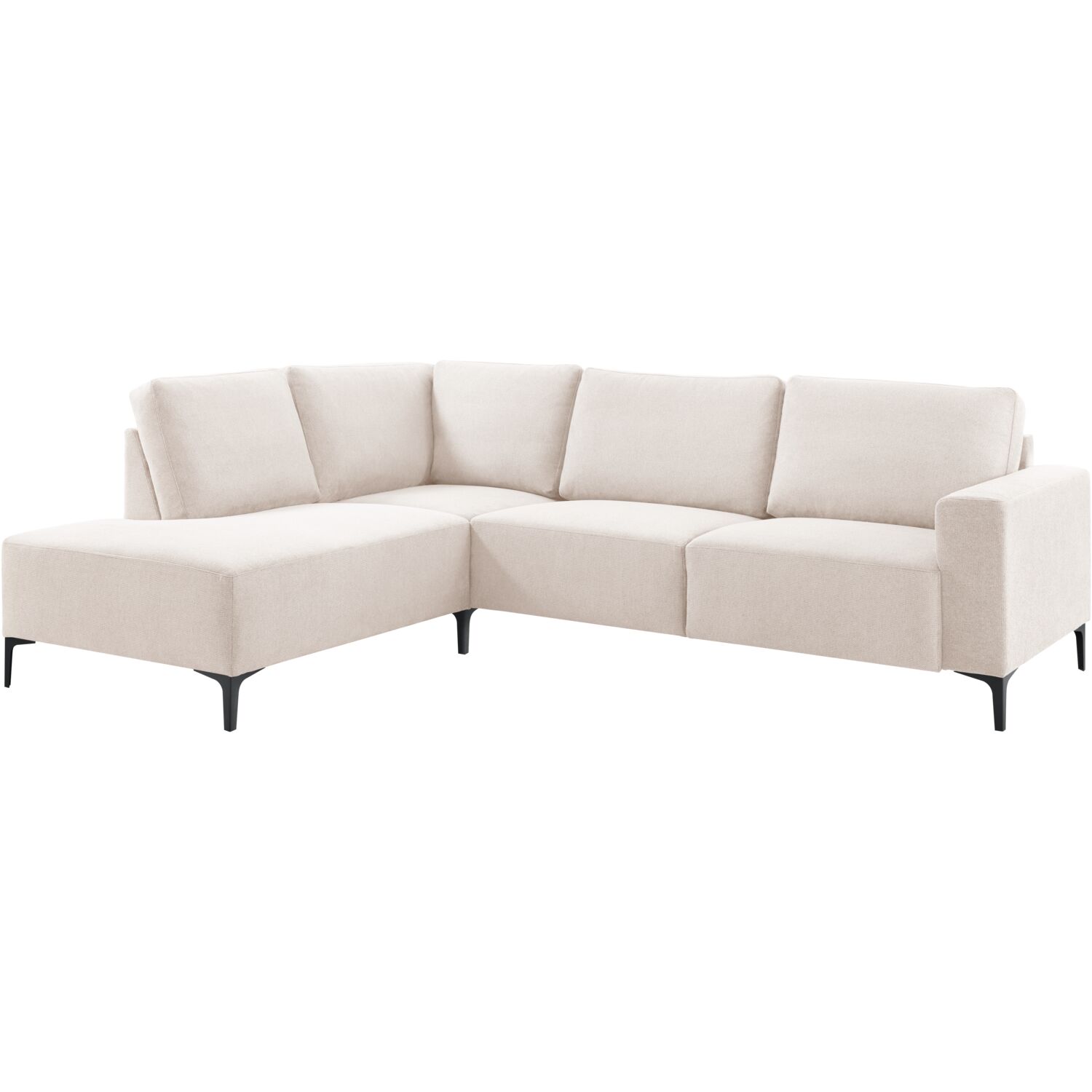 Hoekbank Fabria polyether in clay