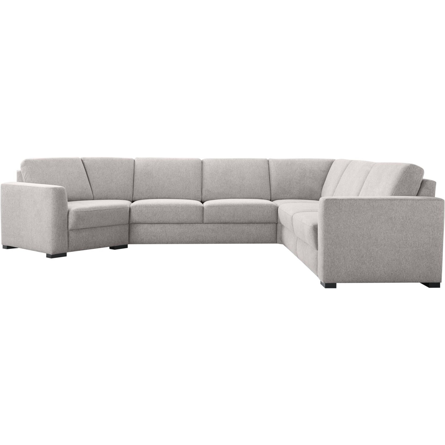 Hoekbank Muscolo elekstrische relaxfunctie HR schuim dolphin