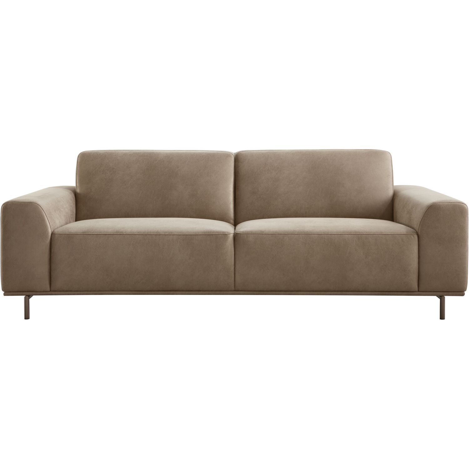 3 zitsbank Pantini bonellvering met koudschuim in bruin