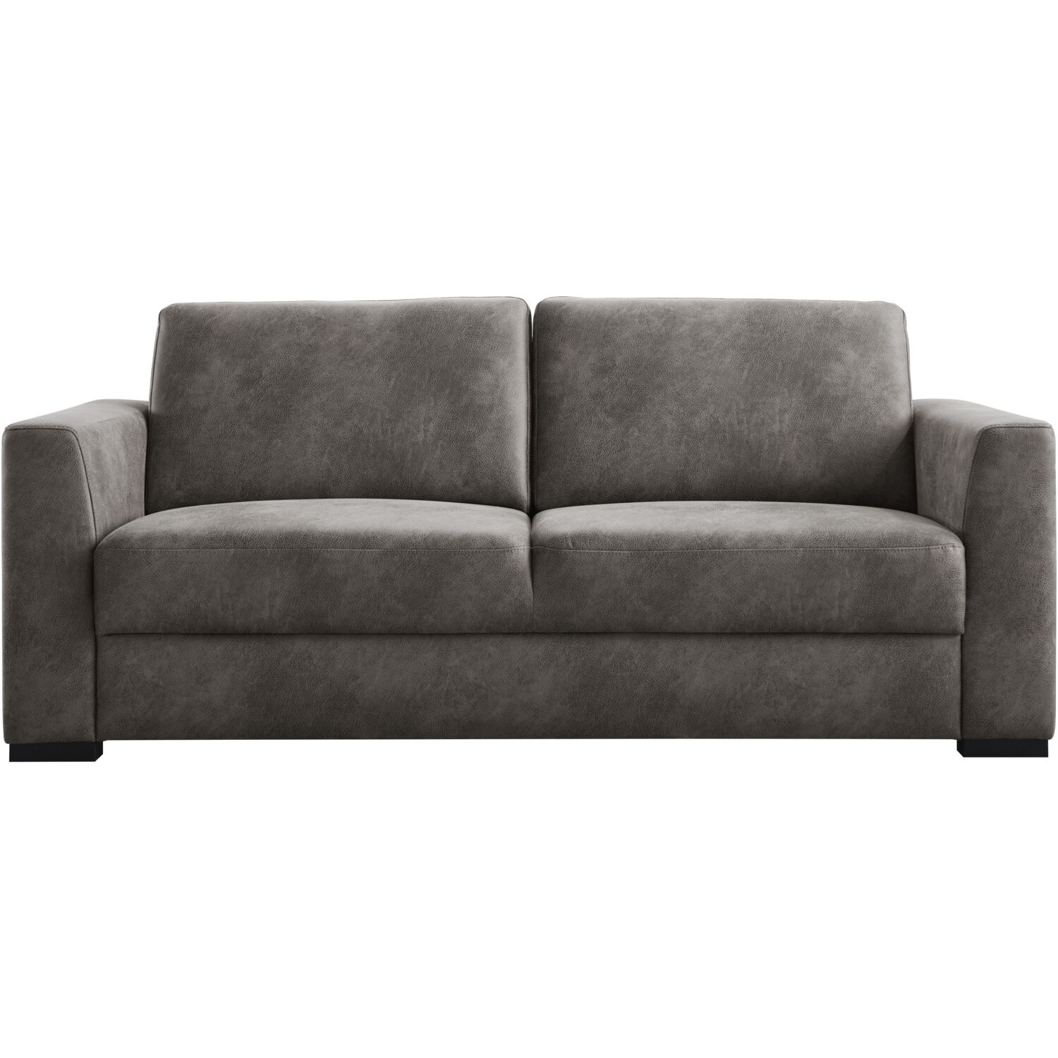 2,5 zitsbank Muscolo bonellvering met koudschuim in dark grey