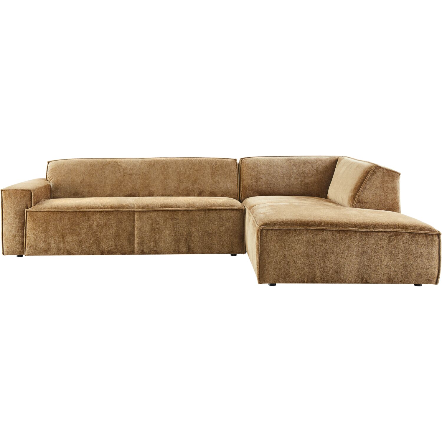 Hoekbank Baricci koudschuim met traaschuim in brandy