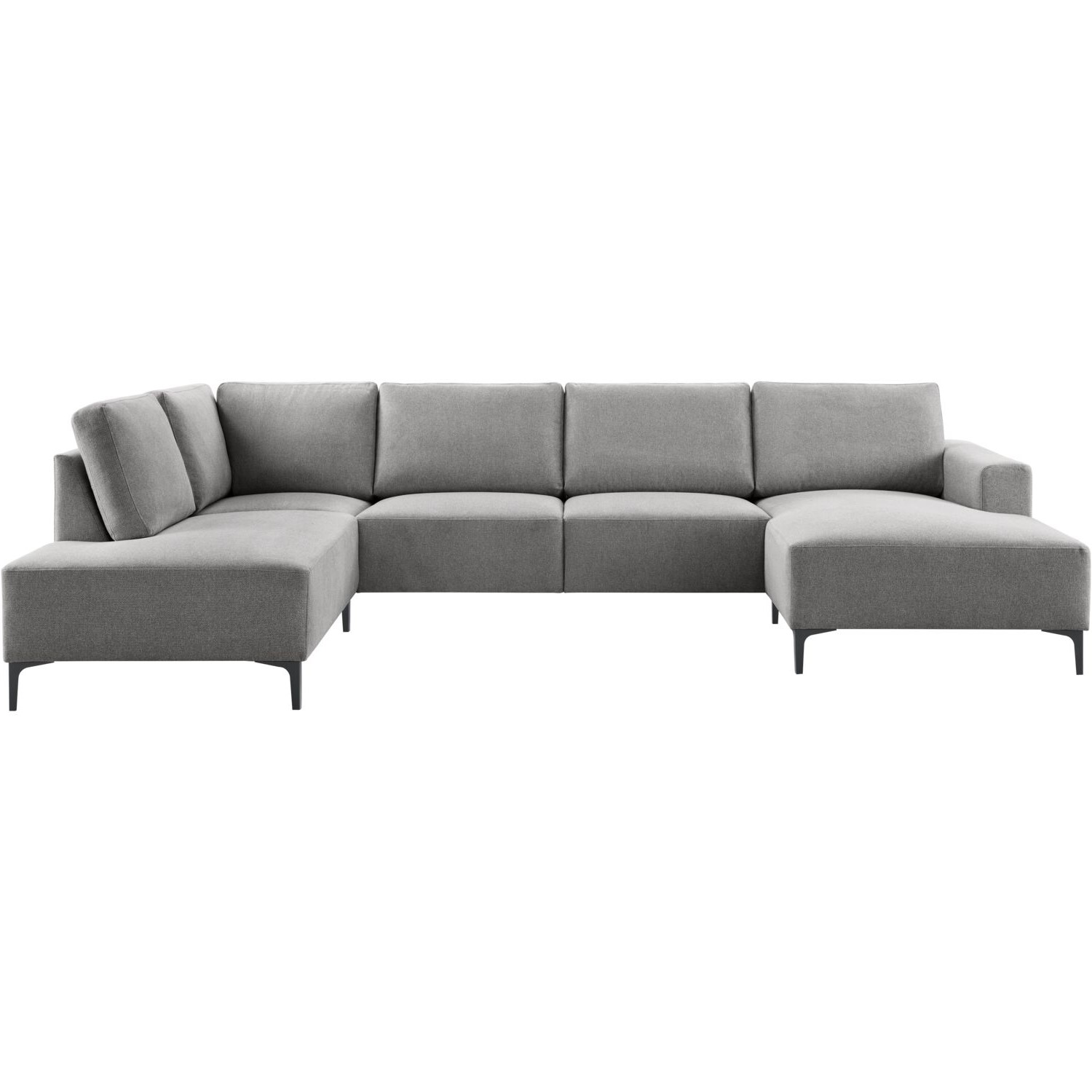 Hoekbank Fabria polyetherschuim in slate