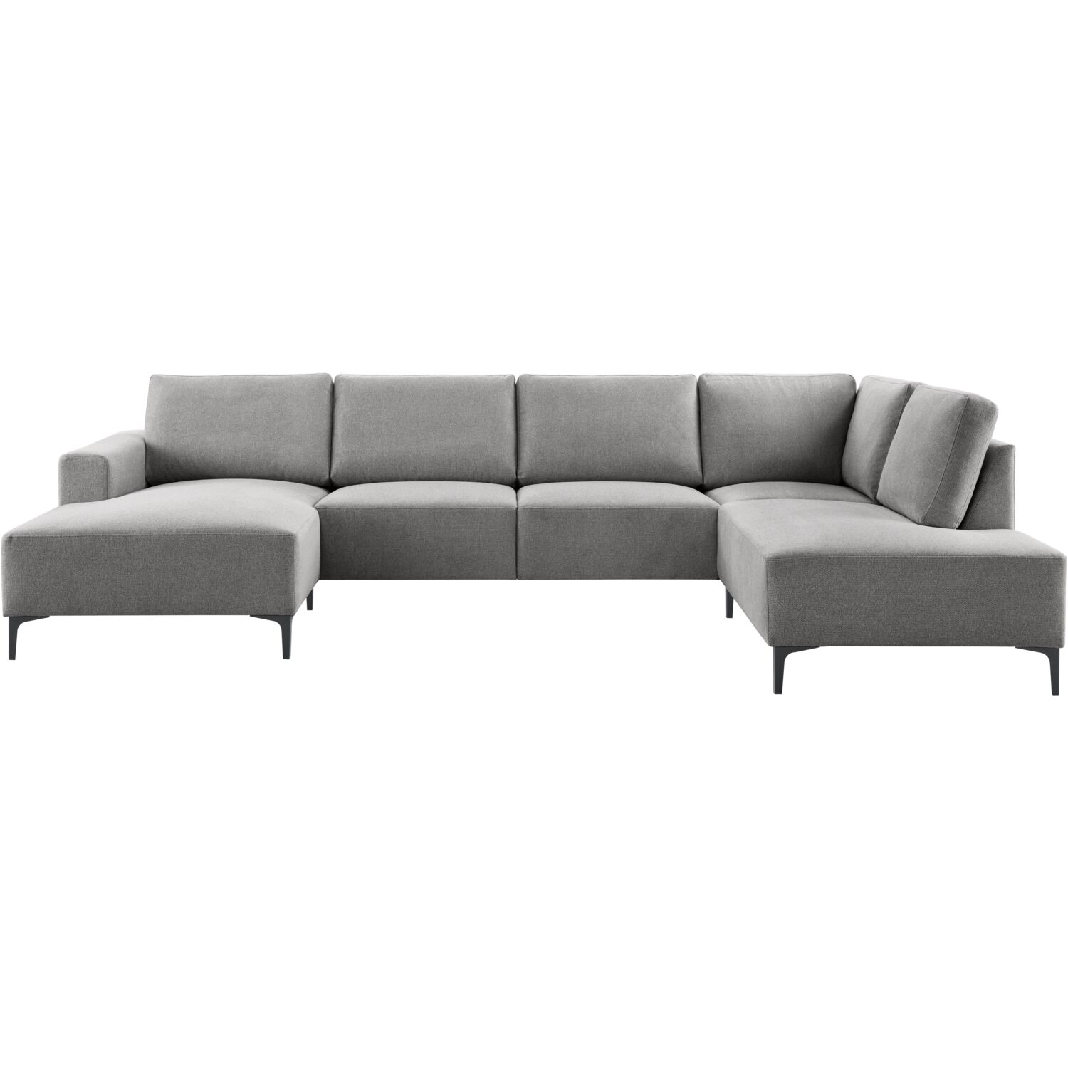 Hoekbank Fabria polyetherschuim in slate