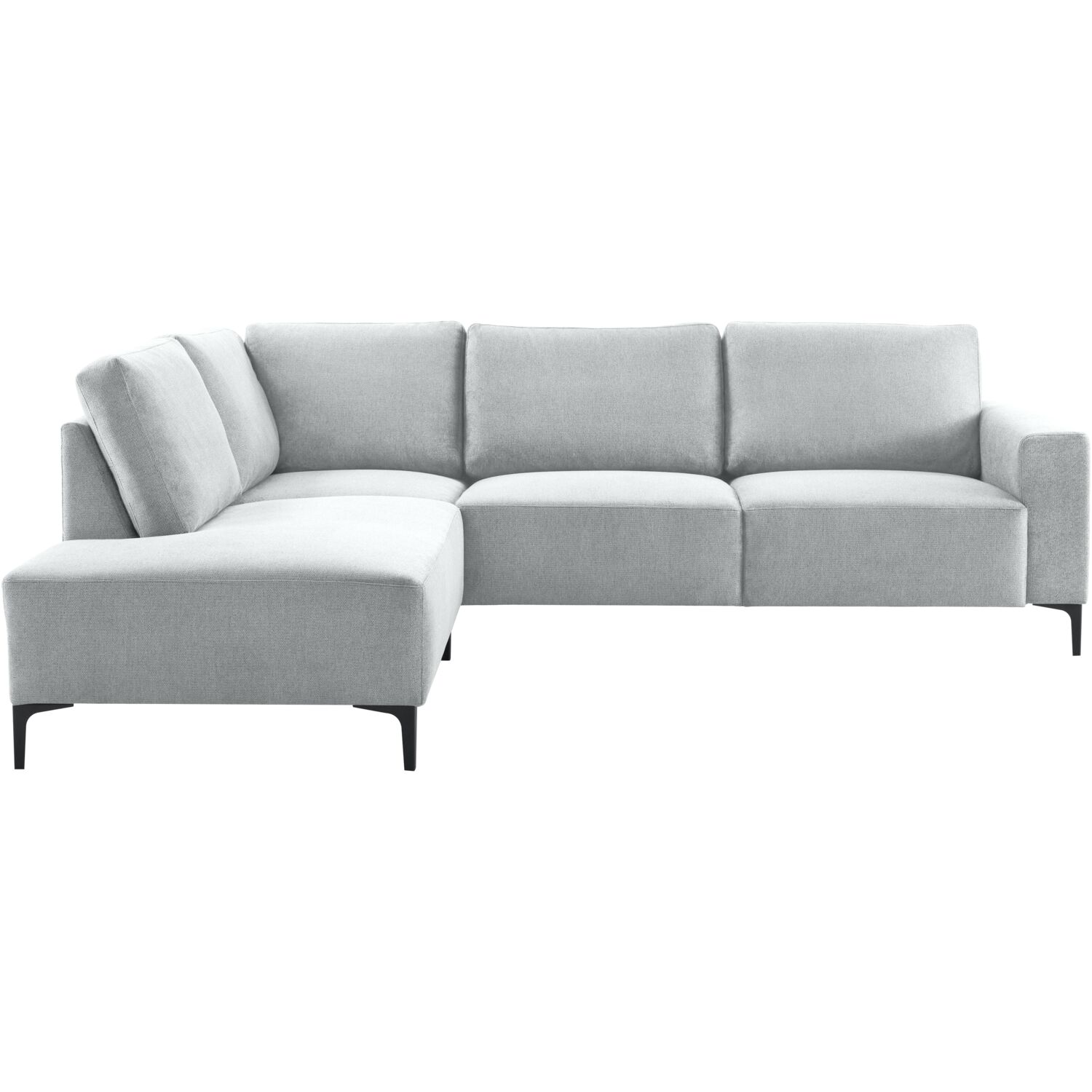 Hoekbank Fabria polyetherschuim in ashgrey