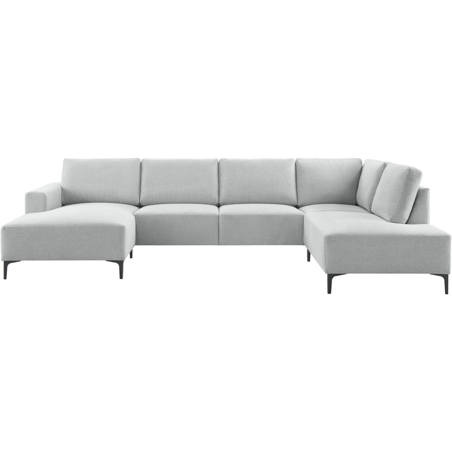 Hoekbank Fabria polyether in ashgrey