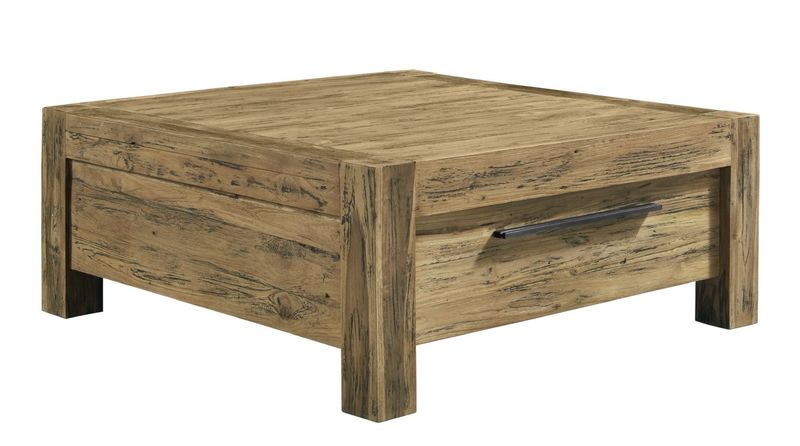 Salontafel Travi 85 x 85 black wash