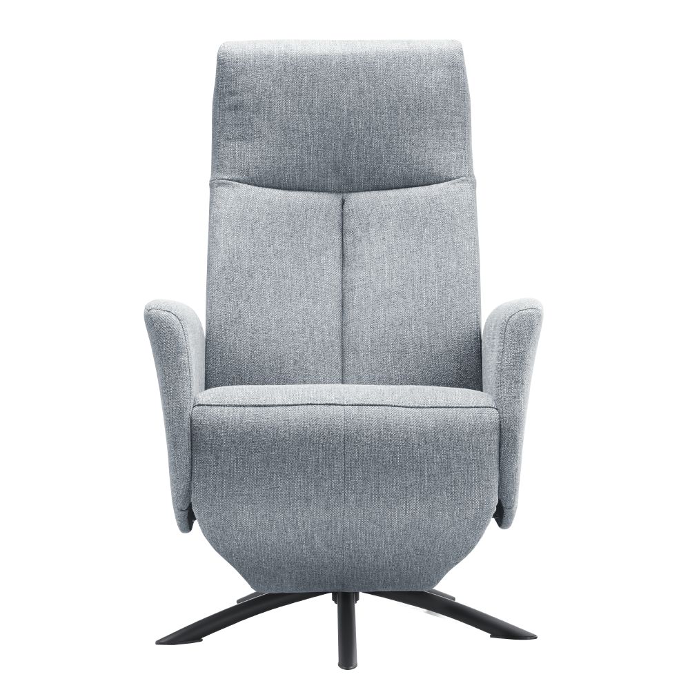 Draaifauteuil Fonte topline veren met HR-schuim zitting handmatig verstelbaar grey