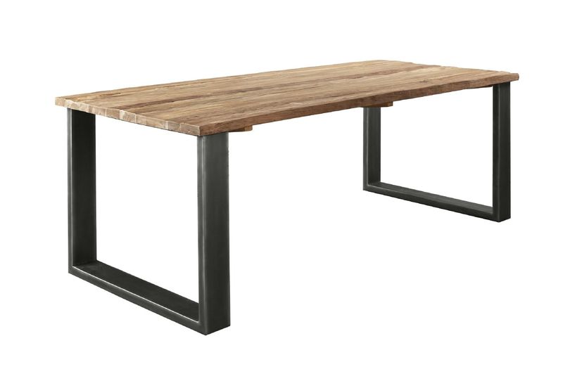 Eettafel Romaro 310 x 115 teak mix rough