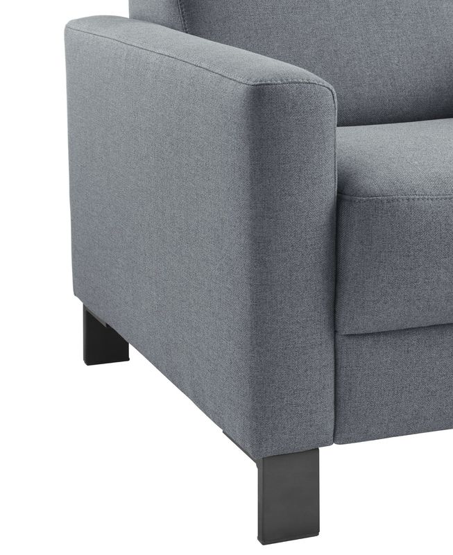 Fauteuil Telino HR-schuim zitting grijs