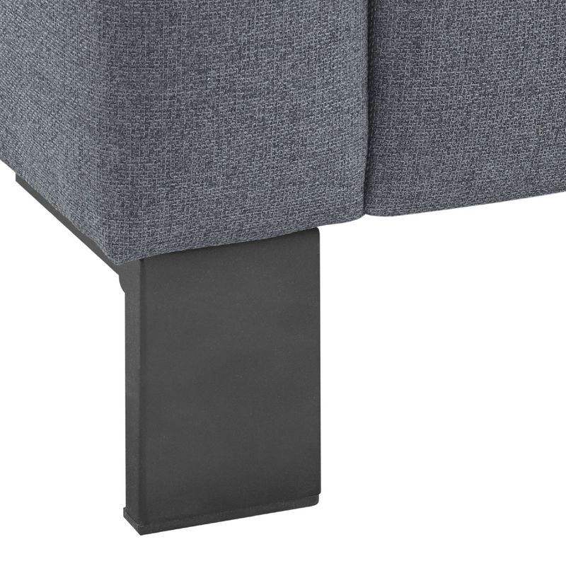 Fauteuil Telino HR-schuim zitting grijs