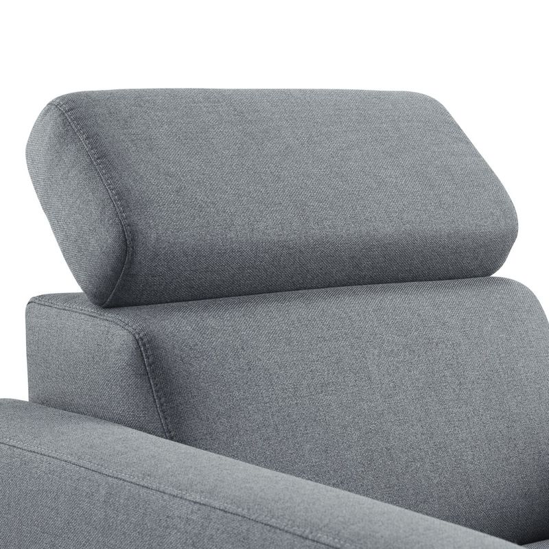 Fauteuil Telino HR-schuim zitting grijs