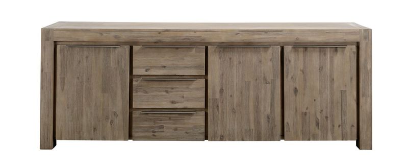 Individualiteit Afdrukken elegant Dressoir Salzburg 85 x 233 grey wash