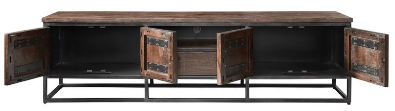 Tv-meubel Metvint 220 x 60 mangohout