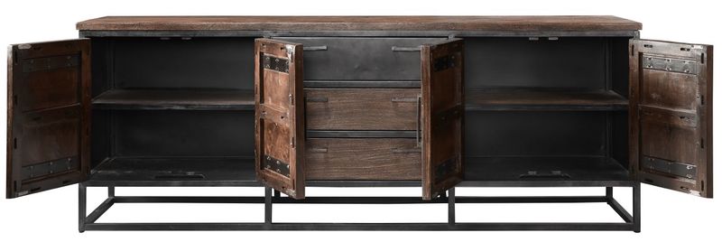 Dressoir Metvint 220 x 81 mangohout