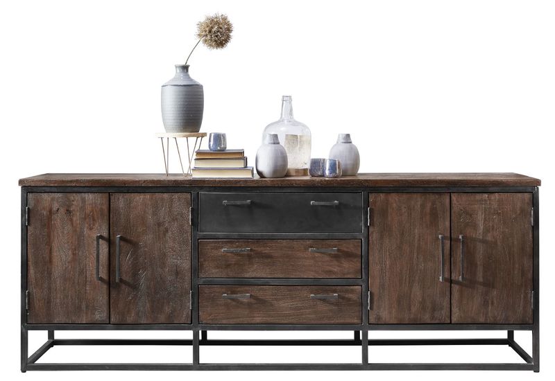 Dressoir Metvint 220 x 81 mangohout