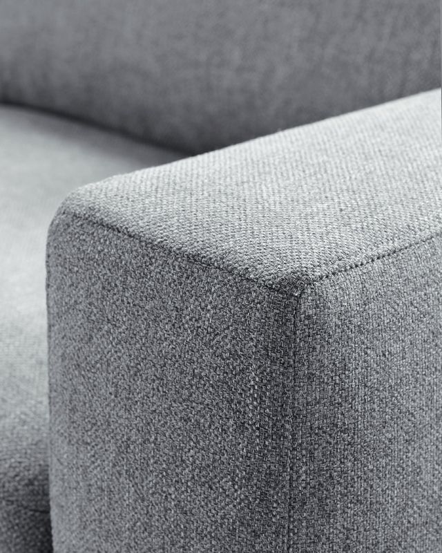 Hoekbank Rango polyether zitting grijs
