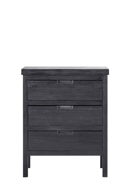 Kastje Stretto black  90 x 72 zwart
