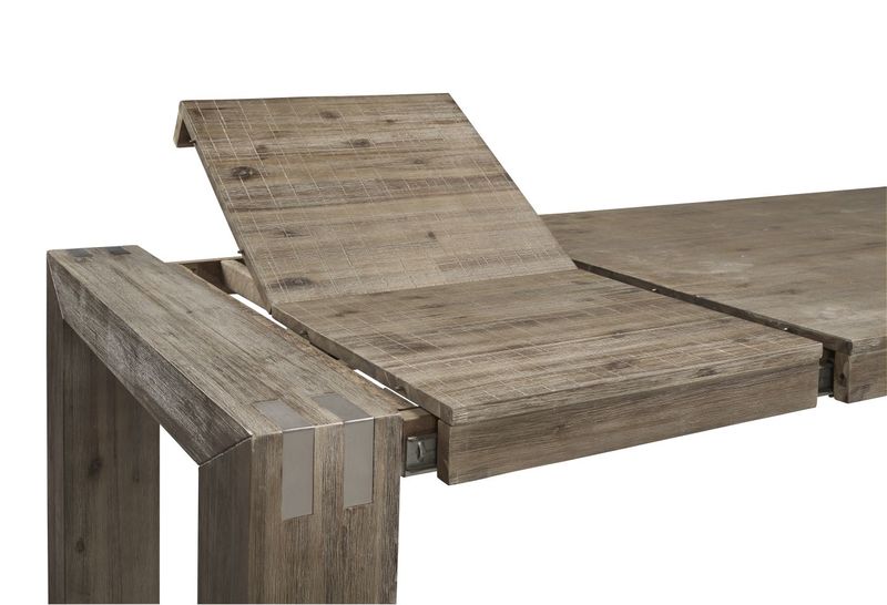 Eettafel Bassano 190 x 95 uitschuifbaar warm grey