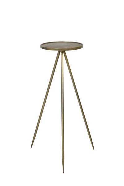 Bijzettafel Pontini 98,5 x 35 antiek brons metaal