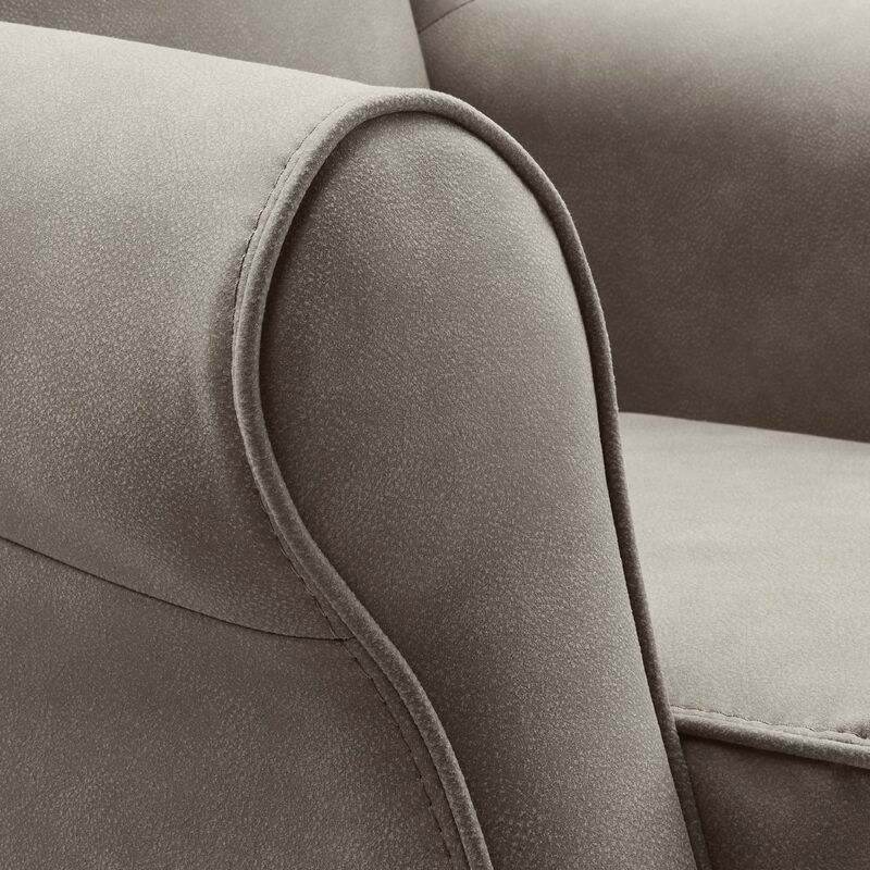 Fauteuil Galtico HR-schuim zitting taupe