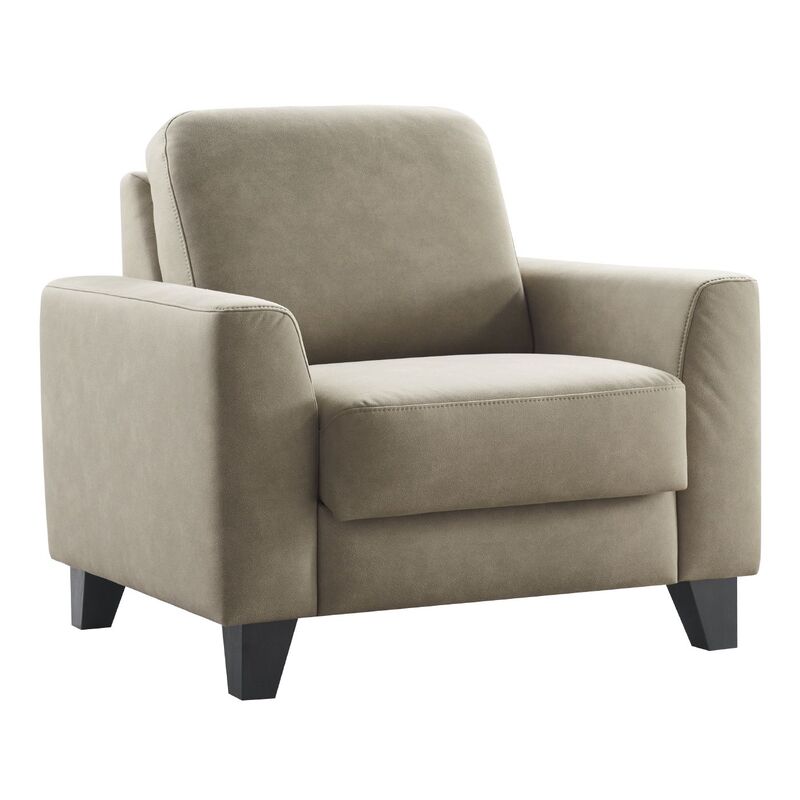 Fauteuil Mano HR-schuim zitting taupe