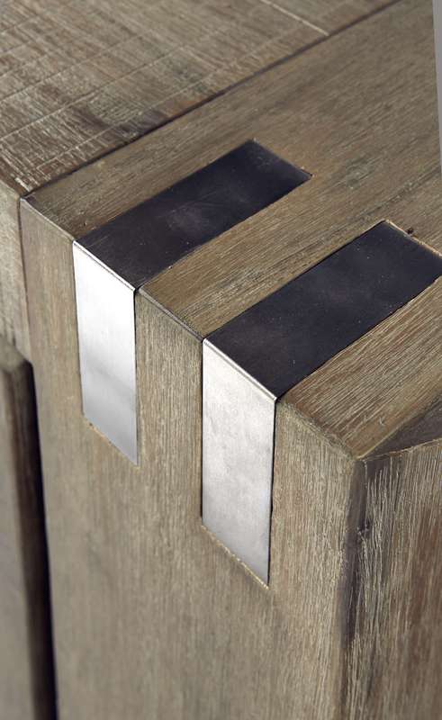 Dressoir Bassano 200 x 86 rough warm grey