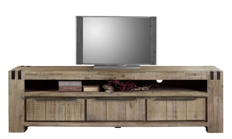 Tv-meubel Bassano 200 x 58 rough warm grey