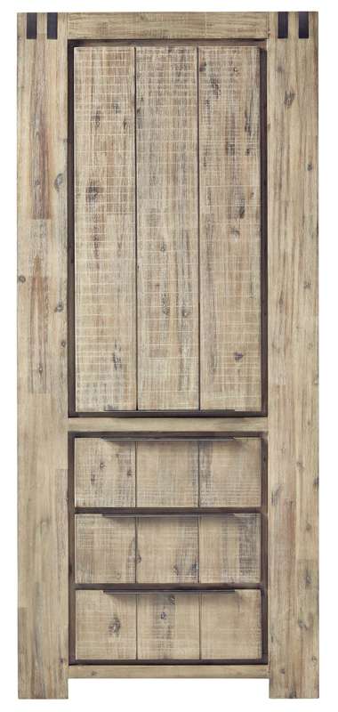 Boekenkast Bassano 200 x 88 light grey