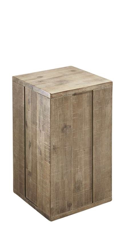 Pedestal Bassano 50 x 30 warm grey