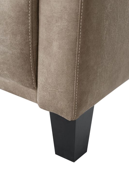 Fauteuil Andora HR-schuim zitting liver