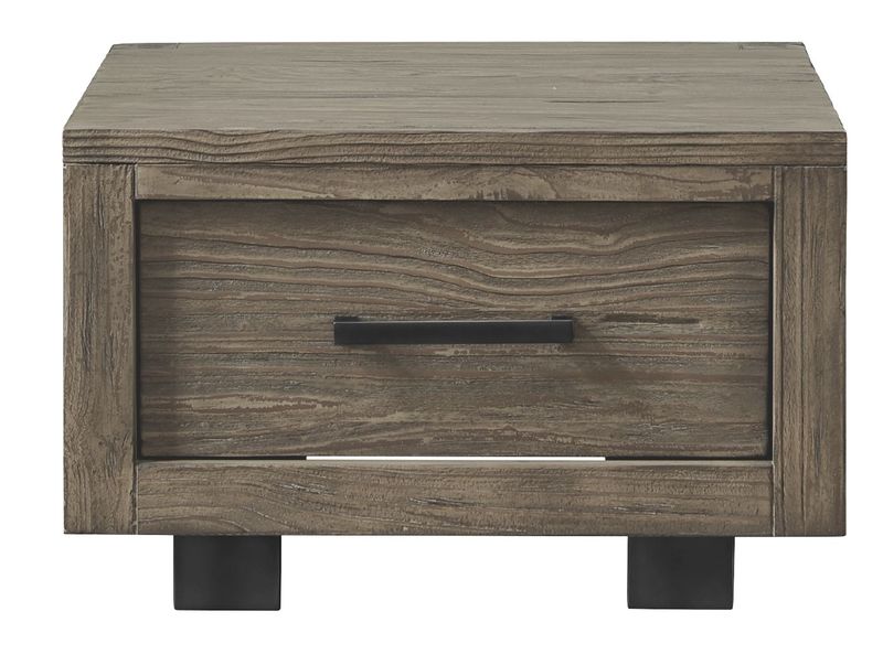 Bijzettafel Alesio 65 x 65 pine antique grey