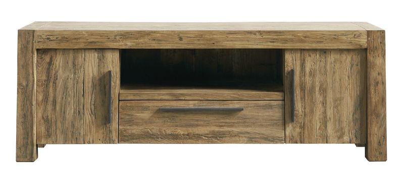Tv-meubel Travi 55 x 156 teak black wash