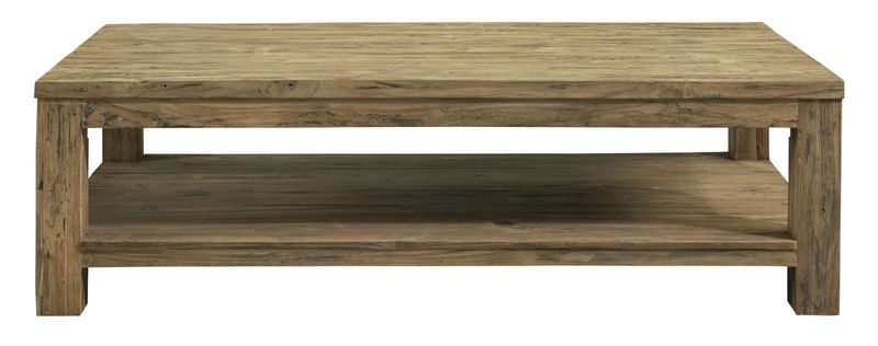 Salontafel Travi 140 x 75 teak black wash